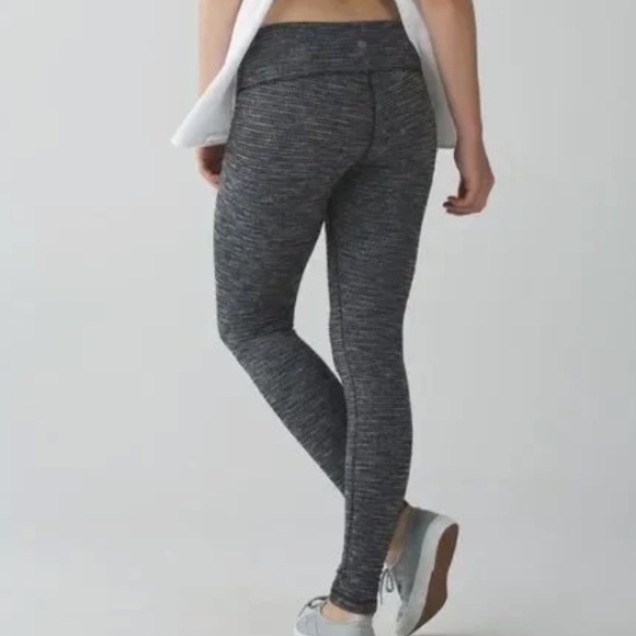 Lululemon Wunder Under Pant Coco Pique - Picture 3 of 8